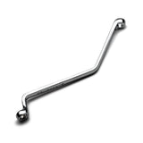 Capri Tools 8 mm Brake Bleeder Wrench, Angled Double Box End, Metric