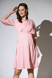 Leriya Fashion One Piece Dress For Women| Midi Dress For Women| Birthday Dress For Women (X-Large, Peach)