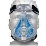 Comfortgel Blue Full Face Cpap Mask - Medium Size With Adjustable Headgear | Comfort Gel Full Face Mask For Cpap & Bipap (Medium