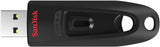 Sandisk 128Gb Ultra Usb 3.0 Flash Drive - Sdcz48-128G-U46, Red