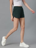 Kotty Solid Women Regular Shorts Navy,NavyApparel,S