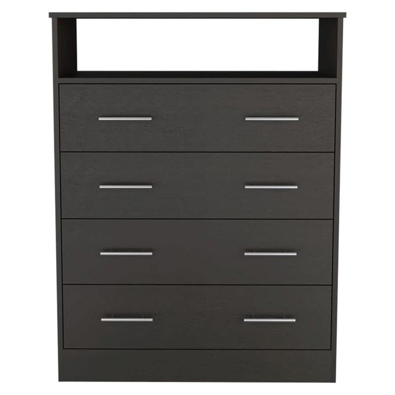 Peru L Four Drawer Dresser -Bedroom -Black