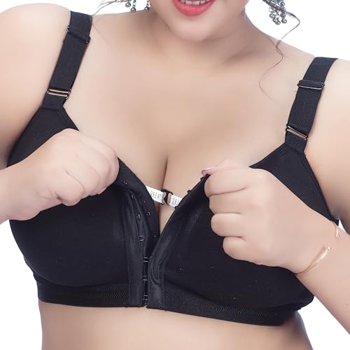 Trylo Riza Front Open-Black-34-C-Cup,BLACK,34,B0CJDXCQ2V