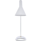 Living District Modern Home Decorative Juniper 1 Light White Table Lamp