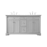 Elegant Decor Indoor Modern Under Sink Bathroom Fixtures Storage Organizer Cabinet Monroe 32 Inch Led Double Ring Chandelier - B