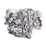 ATORSE 3x100 Pieces Metal L Shape Corner Brace Plate Flat Angle Bracket Picture Frame