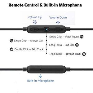 Gaming Earbuds with Mic,Earphones Wired Stereo Bass with Detachable Dual Microphone Noise Cancelling E-Sports HiFi 3.5mm in-Ear