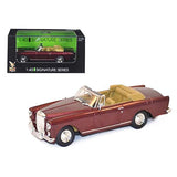 1961 Bentley Continental S2 Park Ward Dhc Convertible Burgundy 1/43 By Road Signature 43214