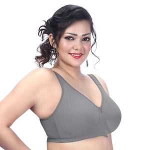 Trylo Comfortfit 36 Grey F - Cup,GREY,36,B0D3D8TC24
