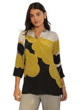 Libas Women'S Silk Blend Regular Tunic Shirt (98204 Black