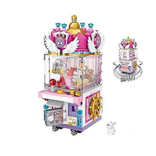 General Jim's Amusement Park Claw Crane Mini Bricks 587 Piece Mini-Bricks Building Blocks Set with Accessories for Building Bric