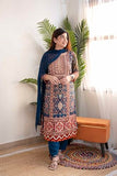 Gosriki Women'S Rayon Viscose Printed Straight Kurta With Pant & Dupatta (Ipsita Multi-Gs_M_Multicolor_Medium),Dark Blue,,B0F6NR18P6