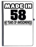 Udnag Ruled Notebook Diary Awesomeness | Made In 58, [A5 80Pages 80Gsm]