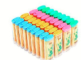 ISKA Nature Bamboo 1800 PCS Toothpick NonToxic Odorless Toothpicks Portable Tooth Cleaner Oral Care Tool Eco Friendly (Pack of