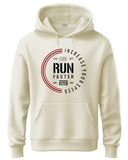 Adro Men'S Cotton Neck Hooded Sweatshirt (H24-Fast-Ws_White Sand