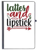 Udnag Ruled Notebook Diary Christmas | Lattes And Lipstick, [A5 80Pages 80Gsm]