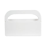 Boardwalk KD100 Wallmount Toilet Seat Cover Dispenser, Plastic, White