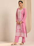 Libas Women'S Georgette Kurta Sets (99387 Pink M