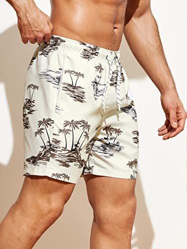 Toplot Regular Fit Printed Boxer Shorts For Men (Tree-Shorts-5130-Beige-M),Beige,,B0CJ4VKRQV