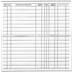 Checkbook Registers, 25-26-27 Calendars, Made in USA (12)