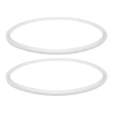 Toyvian Pressure Cooker Gasket 2 pack Silicone Sealing Rings Replacement for Pressure Cooker Parts Universal Seal Ring for Tradi