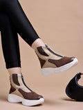 Shoetopia Ankle Top Smart Casual Tan Boots For Women & Girls /Eu36,Brown,3,B0DM6DB1QC