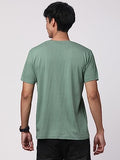 Adro Men'S Bike Rider Printed Cotton T-Shirt (Rn22-2-Bik-Pt_Pista_L)