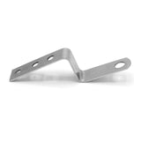 Joyangy 15Pcs Z Shaped Corner Bracket Furniture Support Bracket with Mounting Screws for Wood Shelves (1inch)