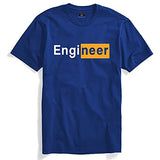Adro Engineer Mens Cotton Printed T-Shirt (R21-M-Egn-Rb_Royal Blue_M)
