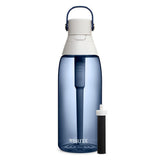 Brita HardSided Plastic Premium Filtering Water Bottle, BPAFree, Reusable, Replaces 300 Plastic Water Bottles, Filter Lasts 2 