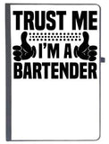 Udnag Ruled Notebook Diary Bartender | Trust Me, [A5 80Pages 80Gsm]