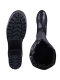 Shoetopia Women'S Flat Boots Black 8 Uk,Black,8,B0BSC4XBHQ