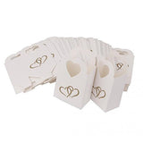ZOOMELLA 50 Wedding Favour Gift Candy Boxes Bags Party Anniversary White|Wedding Favors| Wedding Favors