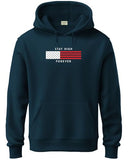 ADRO Hoodies for Men | Printed Hoodie for Men | Cotton Hoodie | Mens Hoodies | Sweatshirt for Men | Hooded Regular Fit Hoodie | H24-FLAG-SB-Large Teal,Teal