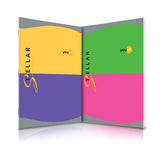 Youva Navneet Stellar | Soft Bound Long Book | A4 Size 21 Cm X 29.7 Cm | Single Line | 324 Pages | Pack Of 2| Pack Of 2