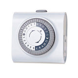 Ge 24HR Mechanical Timer 1 Outlet Polarized Wht