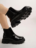 Shoetopia Girls Chelsea Black Chelsea Boot - 8 Uk (Girls-Chelsea-Black),Black,8,B0CQK4RCPW