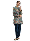 Libas Womens Printed Silk Blend Co-Ord Set For Women