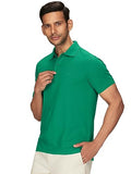 Xyxx Men'S Cotton Solid Regular Fit Shirt (Xy_Cr14_Polo Tshirt_1_Sea Green,Sea GreenApparel,2XL
