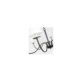 Living District Eclipse 6 Light Black And White Shade Chandelier