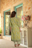 Gosriki Women'S Rayon Viscose Straight Printed Kurta With Pant & Dupatta (Ribas Green-Vks02-Gs_Xl_Green_X-Large),Green,,B0DY8313KH