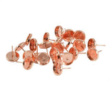 ATORSE 3x24 Pieces Blank 8mm Earring Tray Cabochon Setting Jewelry DIY Rose Gold