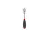 TEKTON 3/8 Inch Drive x 8 Inch Flex Head Comfort Grip Ratchet | SRH22108