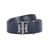 Tommy Hilfiger Rodovre Men Leather Casual Belt Navy, M 90Cm