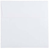 JAM PAPER 5.5 x 5.5 Square Invitation Envelopes - White - Bulk 250/Box