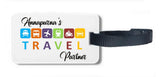 AnnapurnaS Travel Partner Name Luggage Tag Customised Personalized Tour Travel Tag 02