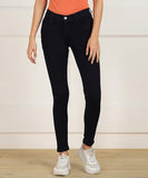 Nifty Women'S Denim Stretchable Slim Fit Jeans (Jean_Pln_Carbon Blue_30)