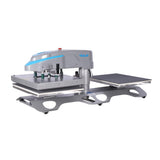 Heat Press Machine, Pneumatic Heat Press, 16 20 Inch Swing Head Dual Station, 110V 2000W Digital LCD T Shirt Transfer Press for 