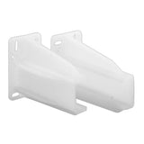 PrimeLine R 7227 Rear Drawer Track Back Plate Support and Maintain Alignment of Bottom/Side Mounted Drawer Glides, 5/16 In. x