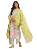 Libas Women'S Pure Cotton Kurta Set (36743_Off White